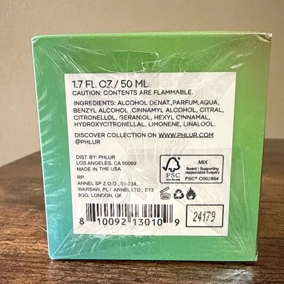 PHLUR Mood Ring Eau de Parfum BNIB. Sealed Box. Never Opened! - Picture 3 of 7